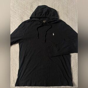 Charcoal Polo Hoodie